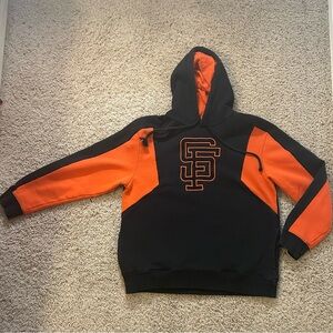 San Francisco Giants Black and Orange Hoodie